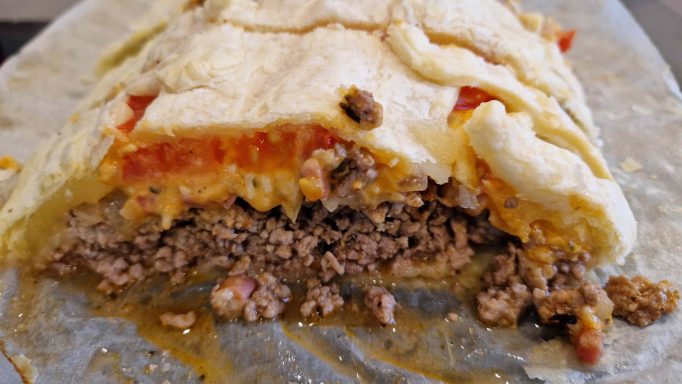 Blätterteigburger