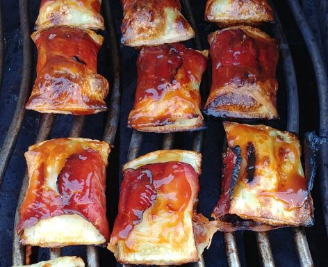 Maultaschen im Speckmantel