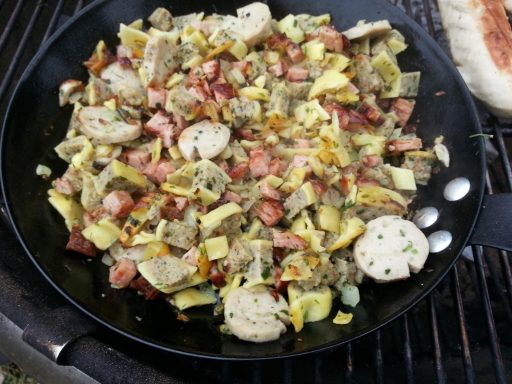 Bayrische Grillpfanne